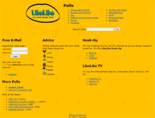 Tablet Screenshot of likelike.com